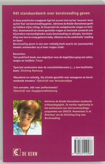Borstvoeding geven 9789032510466 A. de Reede-Dunselman, Verzenden, Gelezen, A. de Reede-Dunselman