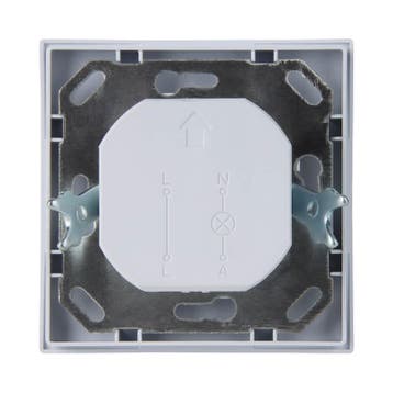 Bewegingsmelder muur inbouw sensor 160 graden Max 200W Zwart, Huis en Inrichting, Lampen | Overige, Ophalen of Verzenden, Nieuw