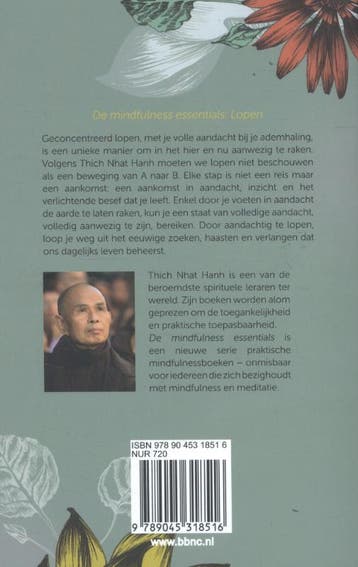 Lopen / De mindfulness essentials 9789045318516, Verzenden, Zo goed als nieuw, Thich Nhat Hanh