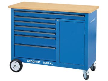 Verrijdbare werkbank, 1,25 m breed, 7 laden, Ophalen of Verzenden