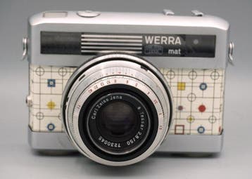 Carl Zeiss Werra mat Custom Geometrico/Pop Art“ | Analoge, Nieuw