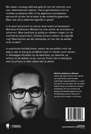 Ik weet wie je bent en wat je doet 9789463932998, Verzenden, Gelezen, Matthias Dobbelaere-Welvaert