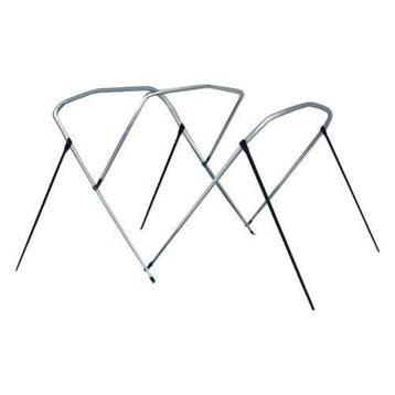 Bieden: Carvers 3 bow 54 x 67 to 72 inch aluminium bimini f, Ophalen of Verzenden, Nieuw, Zeilboot of Motorboot