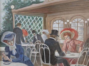 Alfredo Opisso (1907-1980) - El Hipodromo