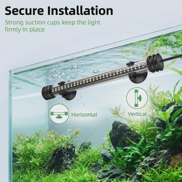 LED Aquarium Verlichting met RGBW Kleuren, Timer & Dimbaar, Dieren en Toebehoren, Verzenden, Nieuw