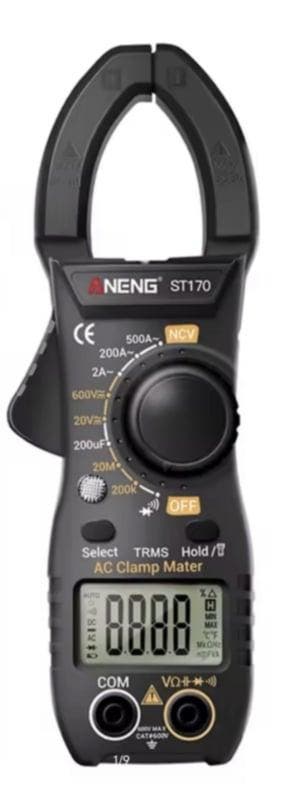 Digitale Stroomtang,  Multimeter,  Clamp Meter, Amperetang, Verzenden, Nieuw