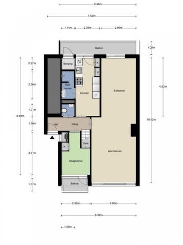 Te Huur 2 Kamer Appartement Stroeslaan In Hilversum, Direct bij eigenaar, Noord-Holland, Hilversum, Appartement
