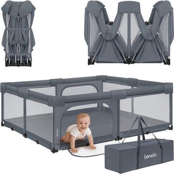 Lionelo Florence Easy Fold XL – Grondbox / Baby Box 180×200, Verzenden, Nieuw