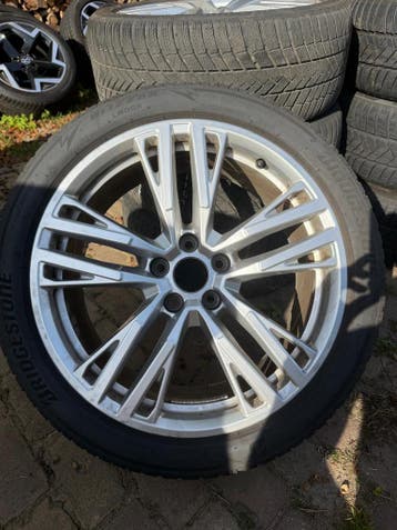 Audi A5 S5 Avant 19 inch wielen met winterbanden, 19 inch, 245 mm, Banden en Velgen, Nieuw
