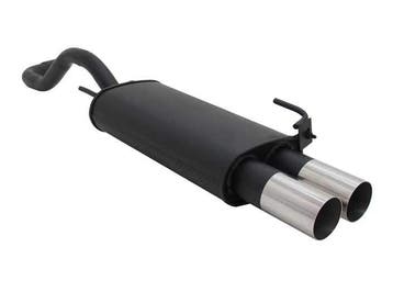 Novus sportuitlaat VW Polo 6N/6N2 1994-2001 2x76mm RL, Verzenden, Nieuw
