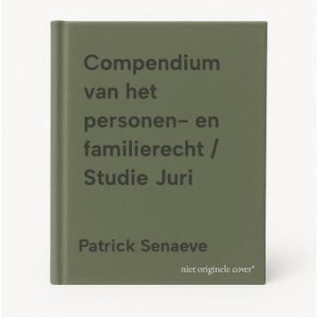 Compendium van het personen- en familierecht / Studie Juri, Verzenden, Gelezen, Patrick Senaeve