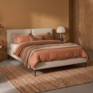 *WOONWINKEL* Kare Design East Side 2-persoons Bedframe Beige, Huis en Inrichting, Slaapkamer | Bedden, Verzenden, Nieuw, Beige