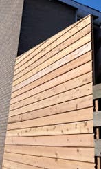 Western Red Cedar-rabatdelen-channelsiding-schutting-geveld, Ophalen, Minder dan 25 mm, Nieuw, Plank