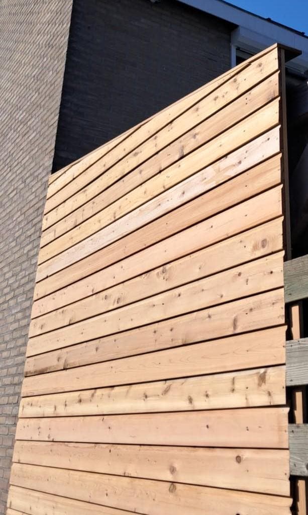 Western Red Cedar-rabatdelen-channelsiding-schutting-geveld, Doe-het-zelf en Verbouw, Hout en Planken, Overige houtsoorten, 300 cm of meer