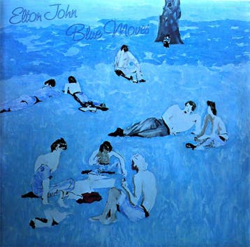 Elton John - Blue Moves, Ophalen of Verzenden, Gebruikt