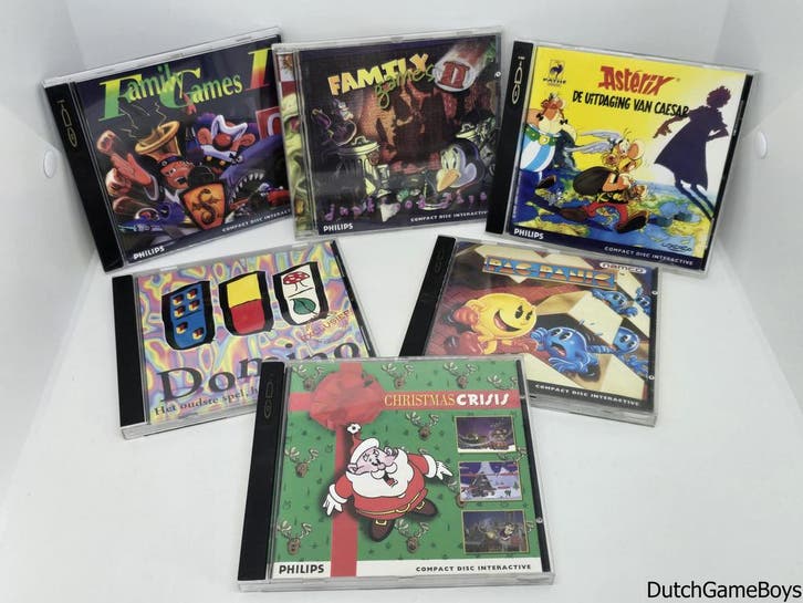 Philips CDI - Game Bundle - Lot Of 6 Games, Spelcomputers en Games, Games | Overige, Gebruikt, Verzenden