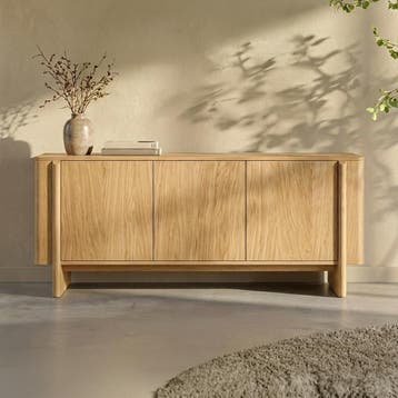 *WOONWINKEL* Eiken Dressoir Scandinavisch, Huis en Inrichting, Verzenden, Nieuw