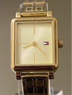 Tommy Hilfiger Dames - Goudkleurig Vierkant Design, Staal, Gebruikt, Staal, Verzenden