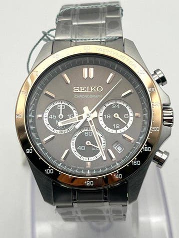 Seiko - Chronograph - Zonder minimumprijs - 8T63-00D0 -