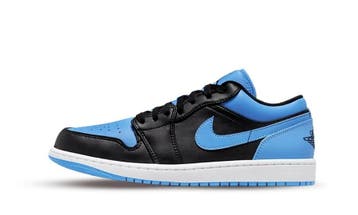 Jordan 1 Low Black University Blue, Kleding | Heren, Schoenen, Nieuw