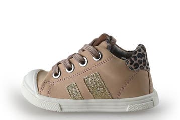 Jopper Sneakers Meisjes in maat 19 Beige, Verzenden, Schoenen, Zo goed als nieuw, Jongen of Meisje