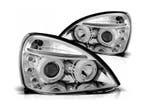Angel Eyes koplampen Chrome geschikt voor Renault Clio 2, Verzenden, Nieuw, Renault