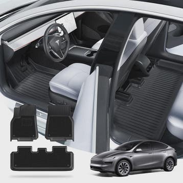 YZ TPE Vloermatten en Kofferbakmat Set voor Tesla Model Y Ju, Auto diversen, Verzenden, Nieuw