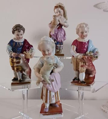 Edme Samson & Cie - Styl Chelsea - Figuur - Dzieci ze