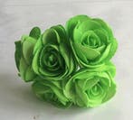 Camelia Ranonkel Groen Neon Foambloem doos 30 stuks, Ophalen of Verzenden, Nieuw