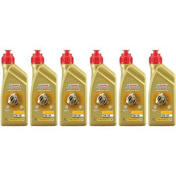 Castrol Aanbieding: 6 X Transmax Ls Ll 75W140 1L, Verzenden