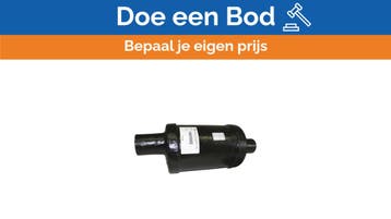 Bieden: Centek 3.5 inch Vernatone MKII round exhaust muffle, Ophalen of Verzenden, Nieuw, Motor en Techniek, Zeilboot of Motorboot
