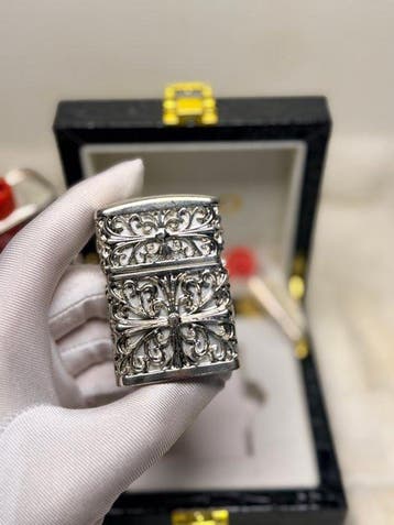 Zippo - Zonder minimumprijs - Aansteker - Staal, Verzamelen, Rookartikelen, Aanstekers en Luciferdoosjes, Nieuw