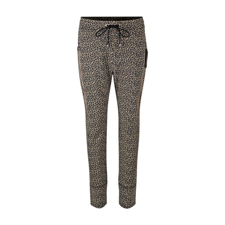 MAC • relaxte broek Future 2.0 luipaard • 36, Kleding | Dames, Broeken en Pantalons, Bruin, Nieuw, Maat 36 (S), Verzenden