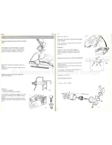 1969 RENAULT 12 WERKPLAATSHANDBOEK ENGELS