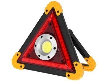 Veiling - Benson Led waarschuwingslamp driehoek 5w, Nieuw
