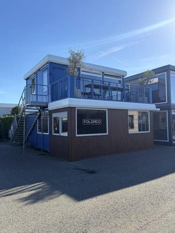 Kantoorunit 2 hoog | Dakterras en buitentrap