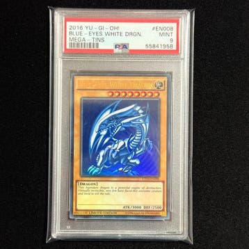Konami - 1 Graded card - Yu-Gi-Oh! - Blue-Eyes White Dragon, Nieuw