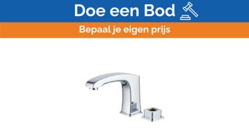 Bieden: Newform Class-X 3-Hole Basin Mixer Tap - 62605.21, Ophalen of Verzenden, Nieuw, Kombuis en Sanitair, Zeilboot of Motorboot