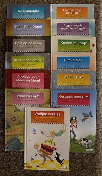 Veilig Leren Lezen Kim versie Voorleesboek Set (zie omschrij, Verzenden, Nieuw