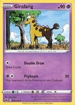 Girafarig 61/159 Crown Zenith, Ophalen of Verzenden, Nieuw, Losse kaart, Foil