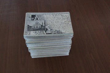 Italië - Italië Firenze - Landschap - Ansichtkaart album, Gelopen