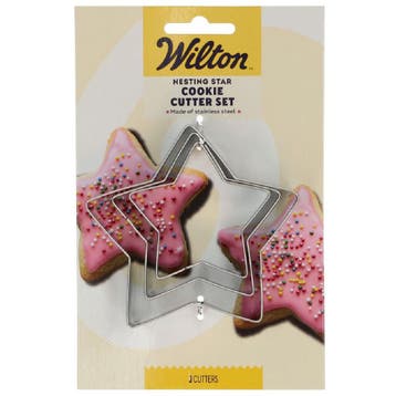 Wilton Uitsteekvormpjes Nesting Ster Set/3**, Verzenden, Nieuw