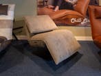 Chill Line relaxstoel Sasha in stof nu, 25% SHOWROOMKORTING!, Minder dan 75 cm, Moderne relaxstoelen, Nieuw, Ophalen of Verzenden