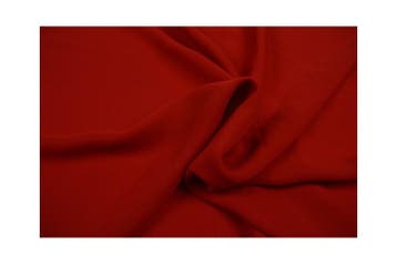 15 meter chiffon stof - rood, 120 cm of meer, Ophalen of Verzenden, Polyester, Rood