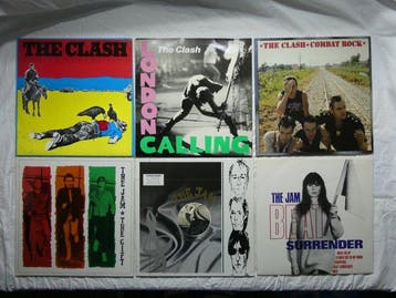 The Clash & The Jam - 6 Albums! - Diverse titels - LP albums, Nieuw in verpakking