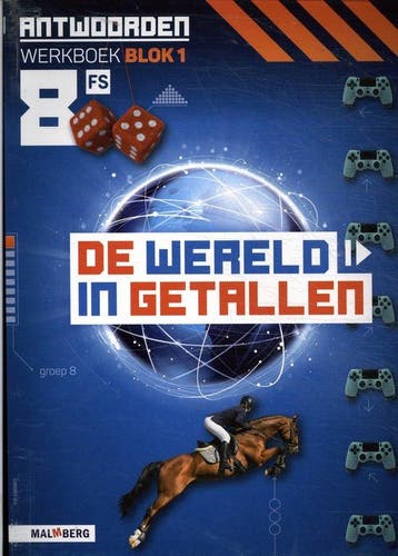 De wereld in getallen groep 8 blok 1 FS Antwoorden werkboek, Boeken, Schoolboeken, Verzenden, Gelezen