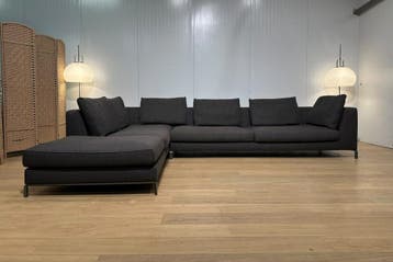 NIEUWSTAAT B&B Italia Ray Hoekbank – NP €19.500 + GARANTIE, Hoekbank, Ophalen of Verzenden, Zo goed als nieuw, Vierpersoons of meer
