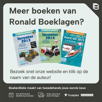 Leerboek MBO/HBO Inventor 2013 / Leerboek MBO/HBO, Verzenden, Zo goed als nieuw, Ronald Boeklagen