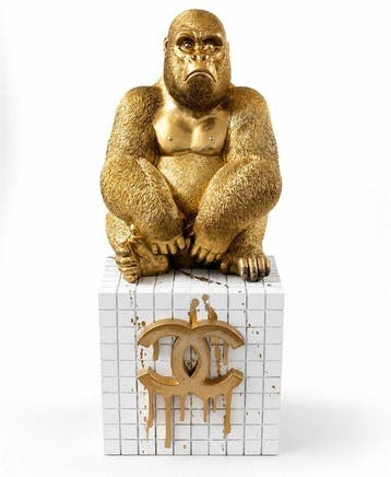 Daluxe Art - 1999 • XXL CC Gorilla Display – 80 cm