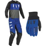Crosskleding Set Fly Racing F16 Blauw - MAAT 32, Verzenden, Nieuw met kaartje, Motorcrosskleding, Fly Racing